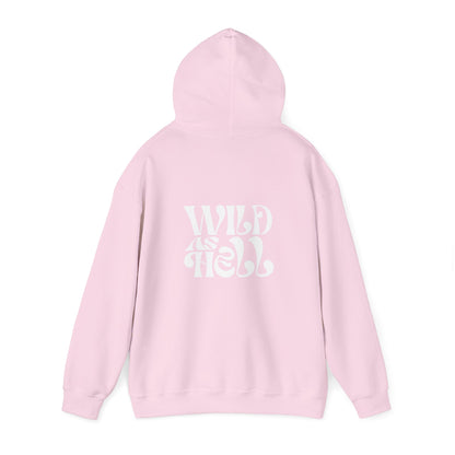 Wild as Hell Unisex Hoodie - Throttle Chicks Design