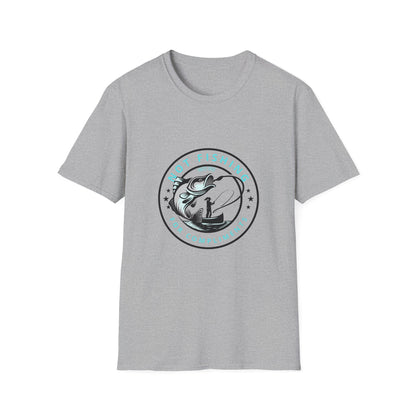 Not Fishing for Compliments Unisex Softstyle T-Shirt - Fun Fishing Theme Tee