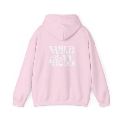 Wild as Hell Unisex Hoodie - Throttle Chicks Design