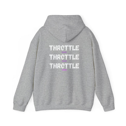 Hooded Sweatshirt with THROTTLE Design - Cozy & Stylish