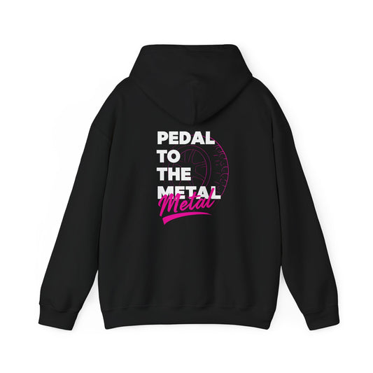 Throttle Chicks Hooded Sweatshirt - Pedal to the Metal