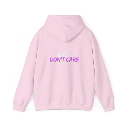 Muddy Hair, Don't Care Hoodie – Unisex Heavy Blend Sweatshirt for Outdoor Lovers