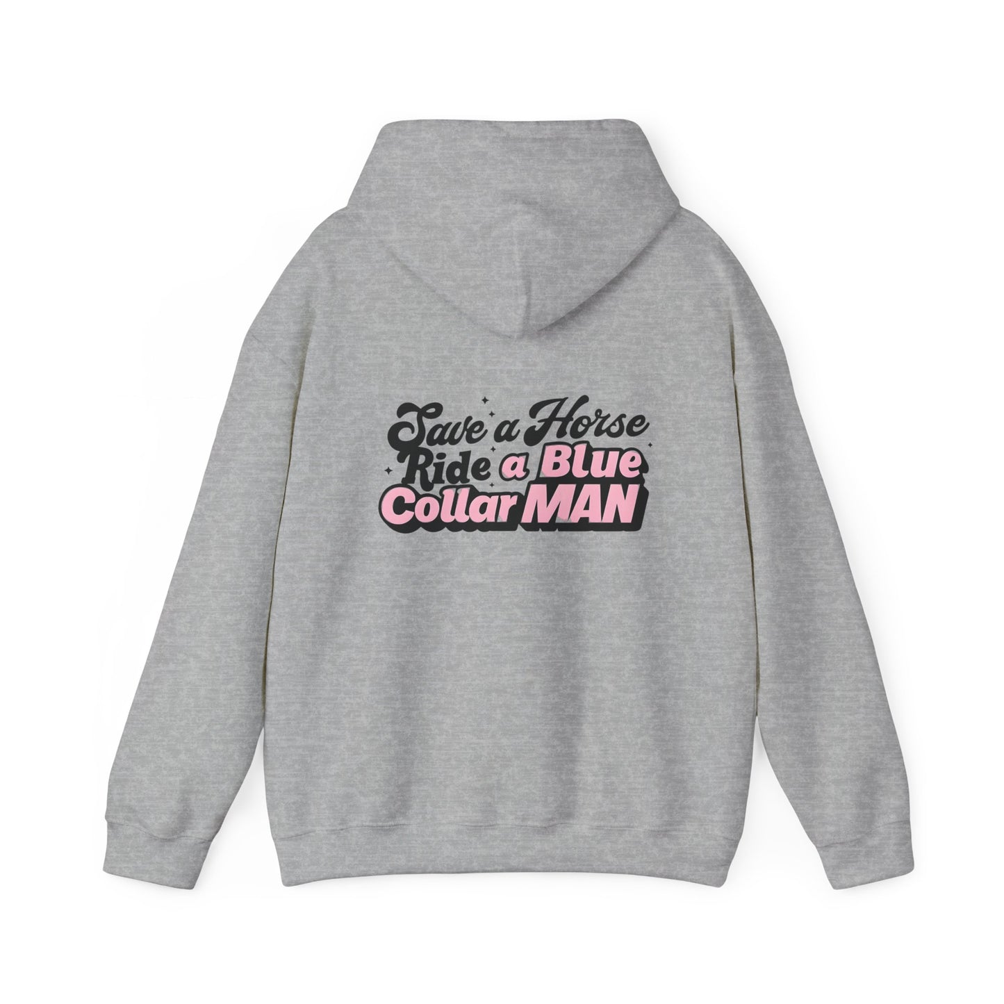 Blue Collar Man Unisex Hoodie