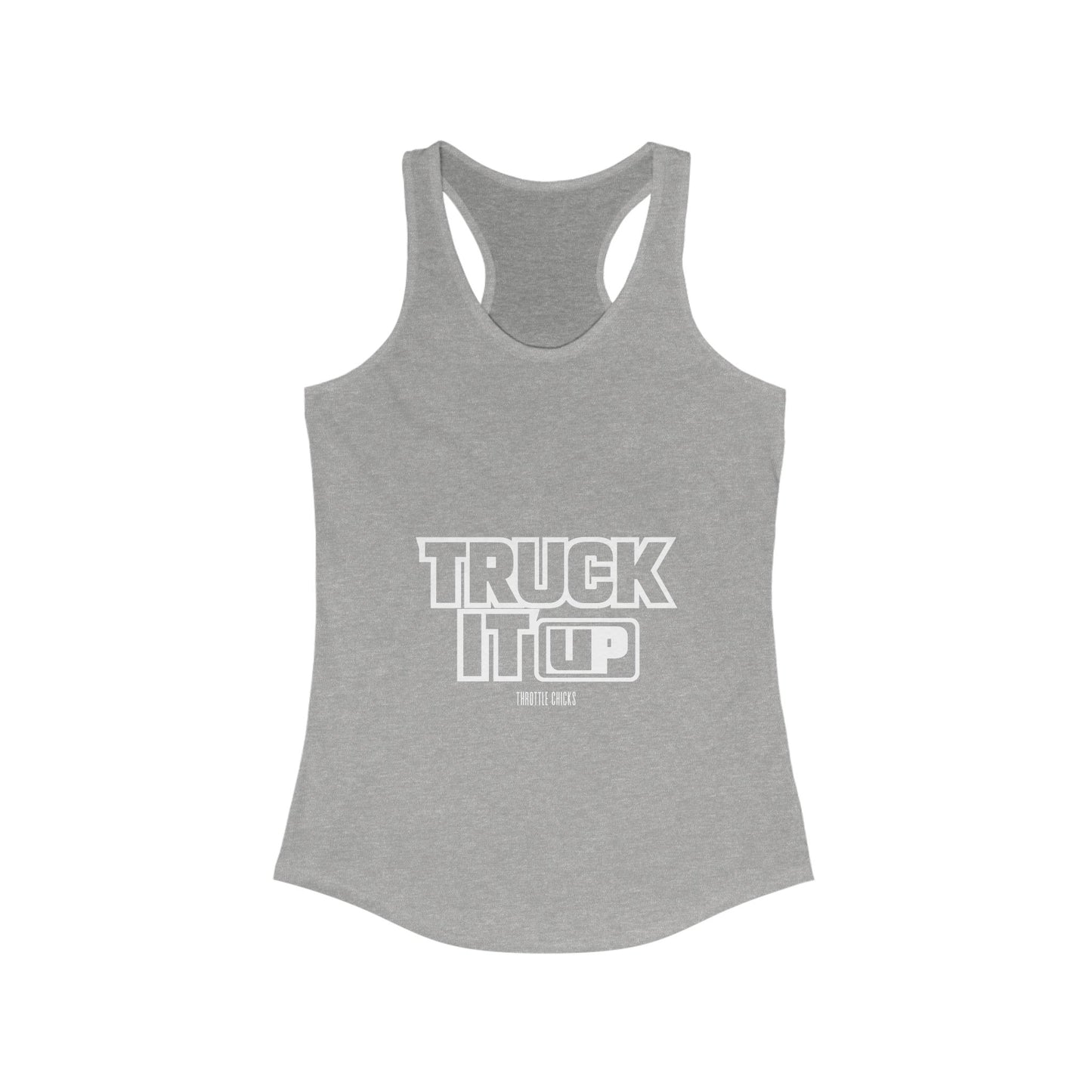 Racerback Tank - Truck It Up Women's Tank Top