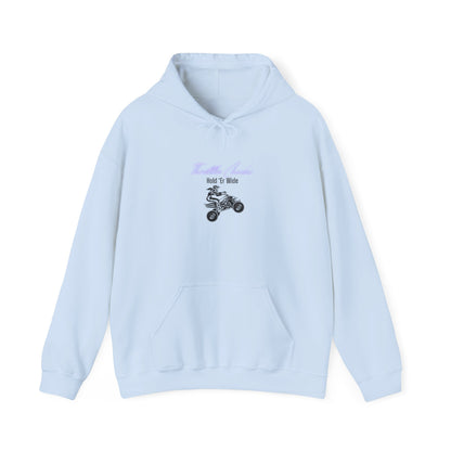 Throttle Chicks ATV Hoodie Hold Er Wide