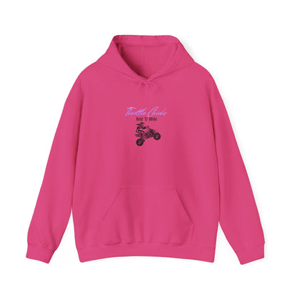 Throttle Chicks ATV Hoodie Hold Er Wide